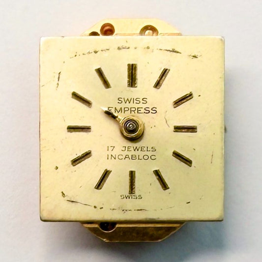 Swiss Empress (AS 1977-2) Watch Movement – 17 Jewels For Spares or Repair - image 1