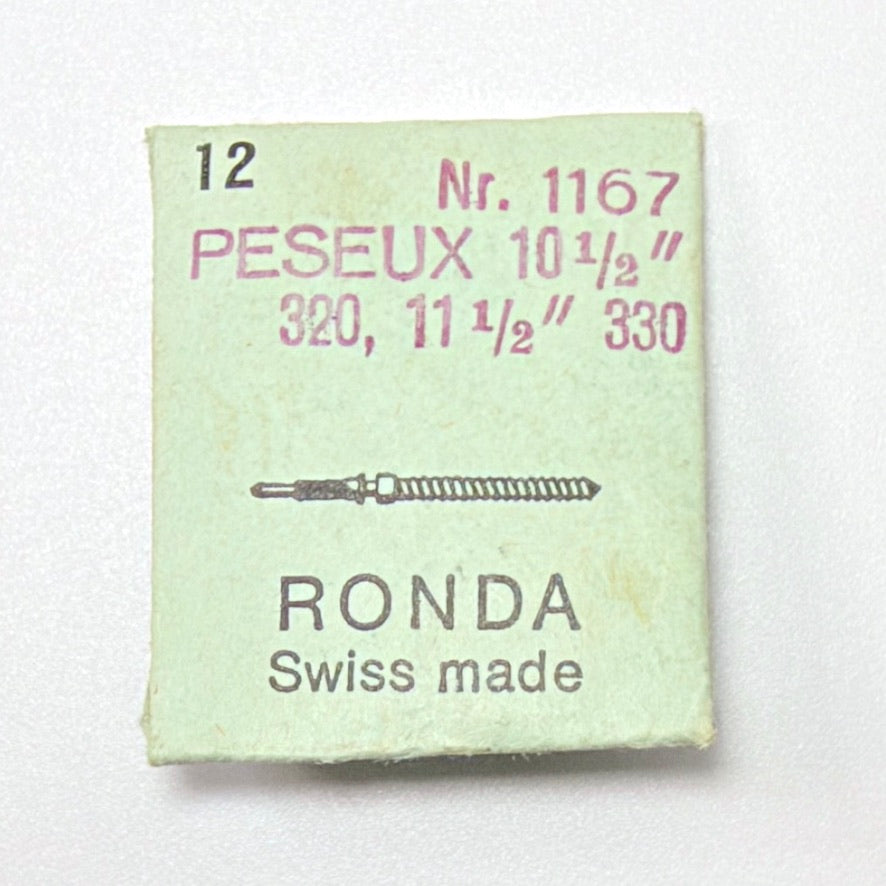 Peseux 320, 330, 331, 332, 333, 335, 336, 337, 338 - Winding Stem - Ronda 1167 - image 1