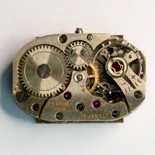 Certina 230 Watch Movement – 19.65 x 12.49mm – For Spares or Repair - image 2
