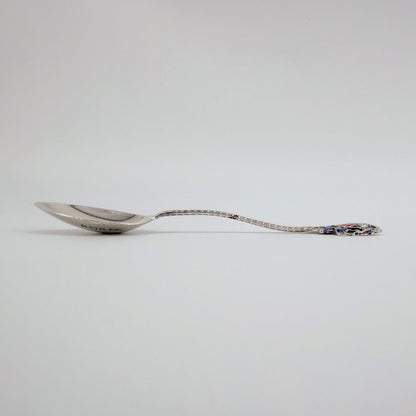 Sterling Silver Manchester Souvenir Tea Spoon, Birmingham 1945, Sydney & Co. - image 7