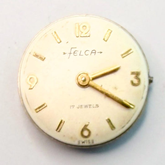 Felca / ETA 2410 Manual Wind Watch Movement – 15.5mm, Partially Working - image 1