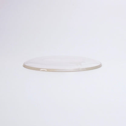 Antique New Old Stock — 33.6 mm — Round Low Dome — Mineral Glass Watch Crystal - image 2