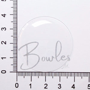 38.7mm Round Low Dome Mineral Glass Watch Crystal - Antique New Old Stock
