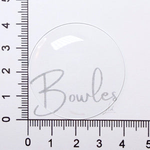 40.1mm Round Medium Dome Mineral Glass Watch Crystal - Antique New Old Stock
