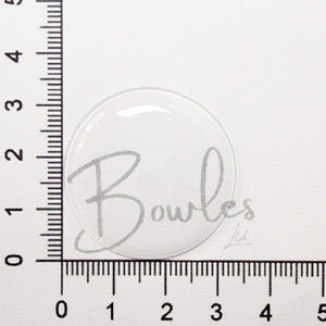 33.3mm Round Medium Dome Mineral Glass Watch Crystal - Antique New Old Stock