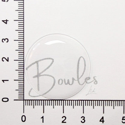 Antique New Old Stock — 33.3 mm — Round Medium Dome — Mineral Glass Watch Crystal — WC0005/164 - image 1