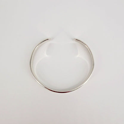 Vintage Sterling Silver Bangle Bracelet – Hallmarked Birmingham - image 4