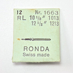 RL 1013, 1213, 1211, 1215, 213A, 221A, 225A, 227A - Winding Stem - Ronda 1663