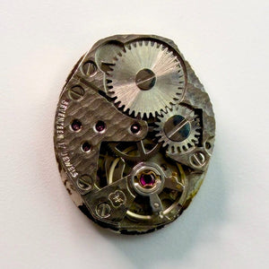 Carronade (FHF) 69 INT Manual Watch Movement – 18.3 x 15.4mm, Working