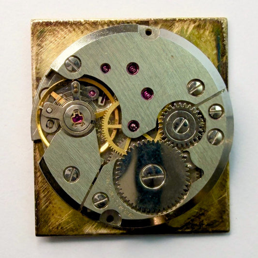 Accurist Peseux 7046 Watch Movement, 23.7mm, Date, 17J – Working (No Stem) - image 2