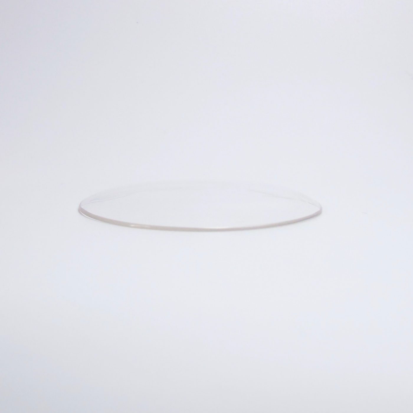 34.0mm Round Low Dome Mineral Glass Watch Crystal - Antique New Old Stock - image 2