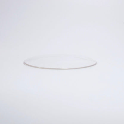 34.0mm Round Low Dome Mineral Glass Watch Crystal - Antique New Old Stock - image 2