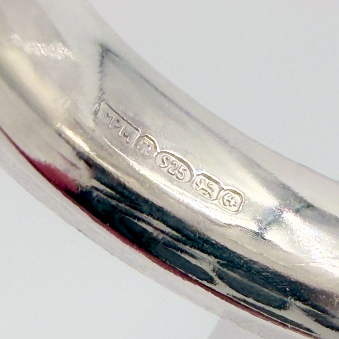Brand New 925 Sterling Silver Wedding Ring, Size R, Hallmarked, Easy Fit - image 7