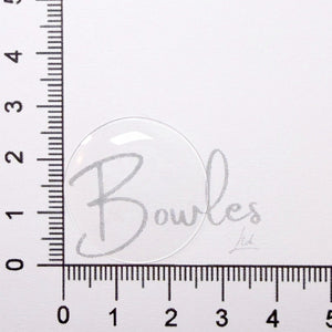 27.6mm Round Low Dome Mineral Glass Watch Crystal - Antique New Old Stock