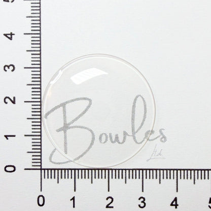 Antique New Old Stock — 33.6 mm — Round Low Dome — Mineral Glass Watch Crystal — WC0005/154 - image 1