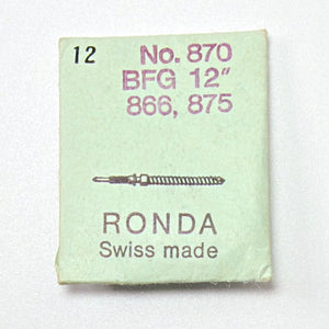 BFG 866, 875 - Winding Stem - Ronda 870