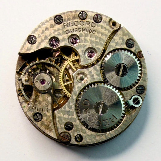Walker / Record 23.25mm Swiss Watch Movement – For Spares or Repair - image 1