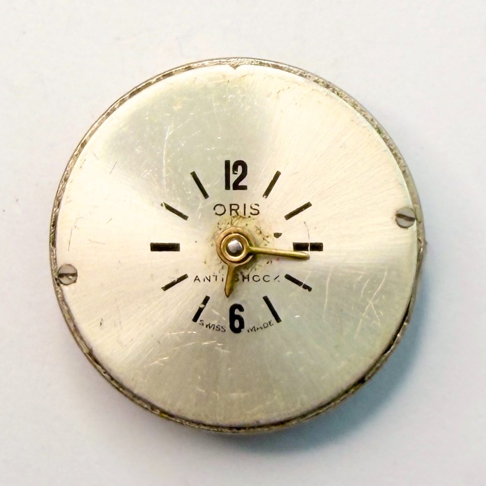 Oris 611 KIF Mechanical Watch Movement with Dial – For Spares or Repair - image 2