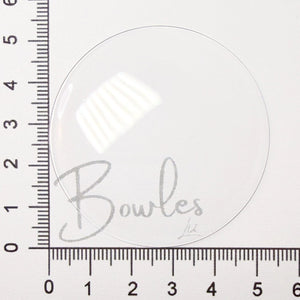 53.0mm Round Low Dome Mineral Glass Watch Crystal - Antique New Old Stock