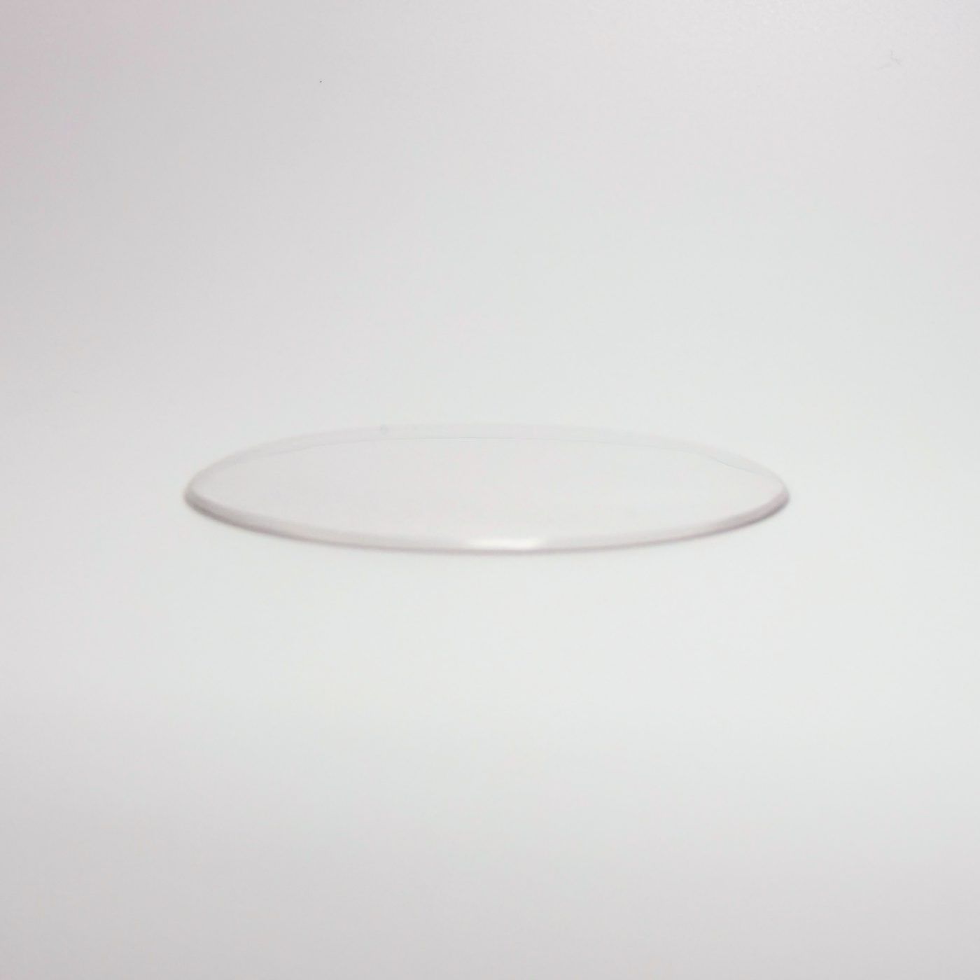 36.5mm Round Low Dome Mineral Glass Watch Crystal - Antique New Old Stock - image 2