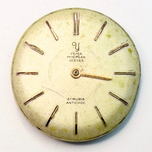 Yema Miniplan Watch Movement 23.8mm – For Spares or Repair - image 2