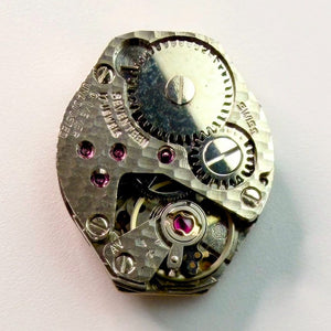 AVIVA FHF ST 69N Vintage Watch Movement 17J Swiss 18.1 x 15.2mm (Partially Worki