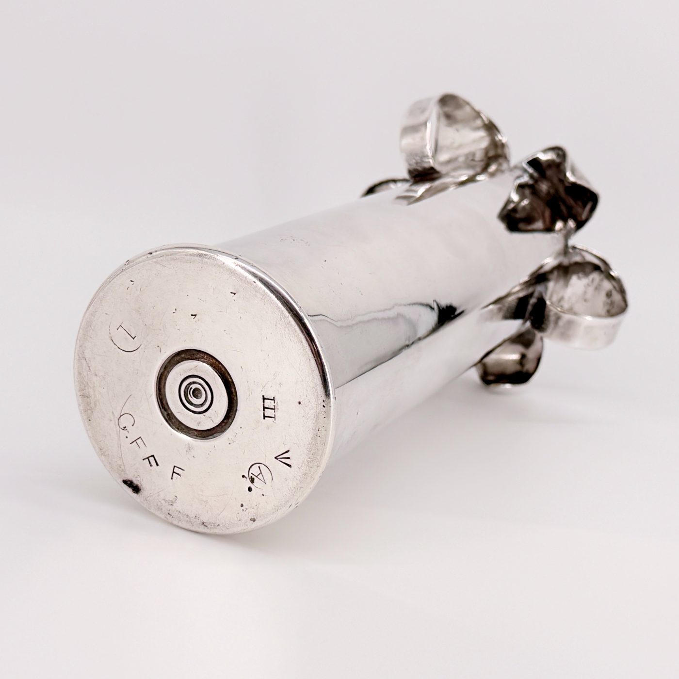 Vintage Artillery Shell Vase – 210mm Tall - image 5