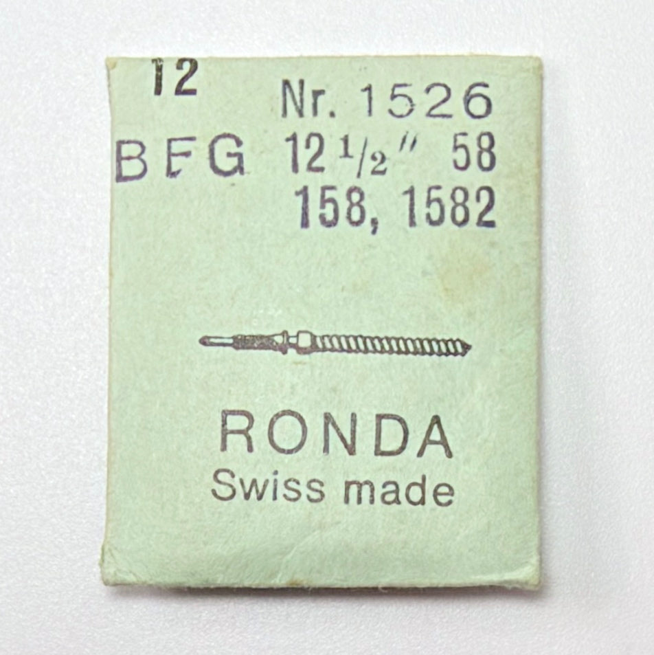 BFG 58, 158, 1582 - Winding Stem - Ronda 1526 - image 1