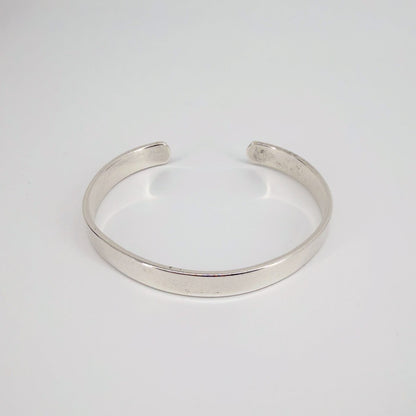 Vintage Sterling Silver Bangle Bracelet – Hallmarked Birmingham - image 2