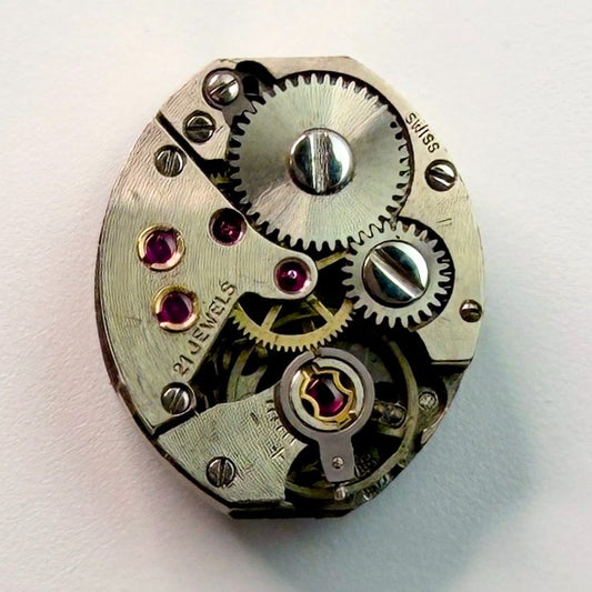 Rotary 21 Jewels Watch Movement AS 1677 15.5 x 12.9mm – For Spares or Repair - image 1