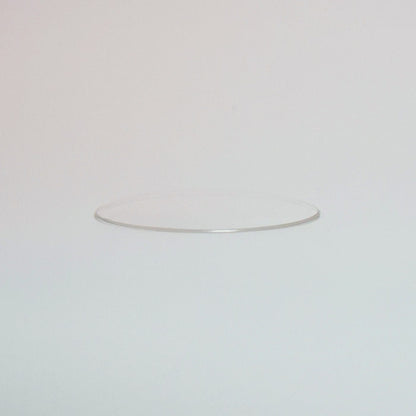 Antique New Old Stock - 21.5 mm - Round Low Dome - Mineral Glass Watch Crystal - image 2