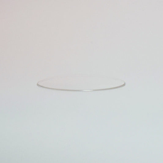Antique New Old Stock - 21.5 mm - Round Low Dome - Mineral Glass Watch Crystal - image 2