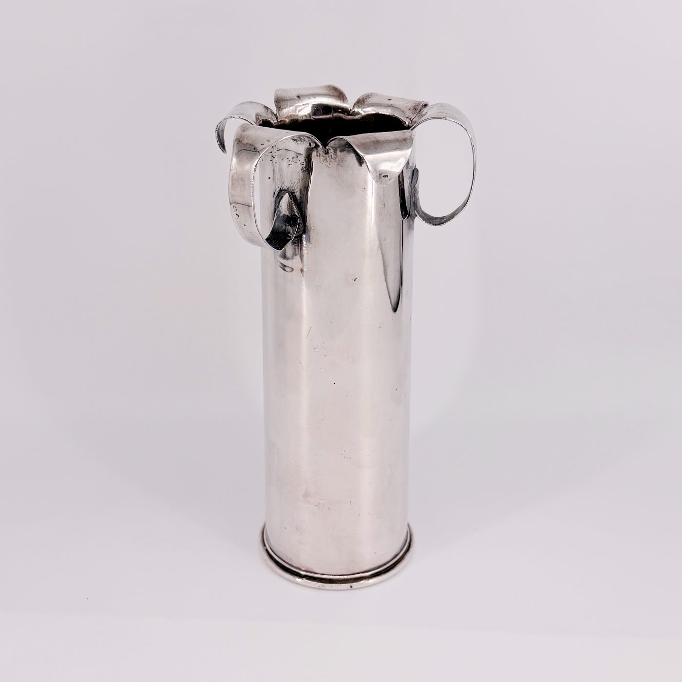 Vintage Artillery Shell Vase – 210mm Tall - image 8