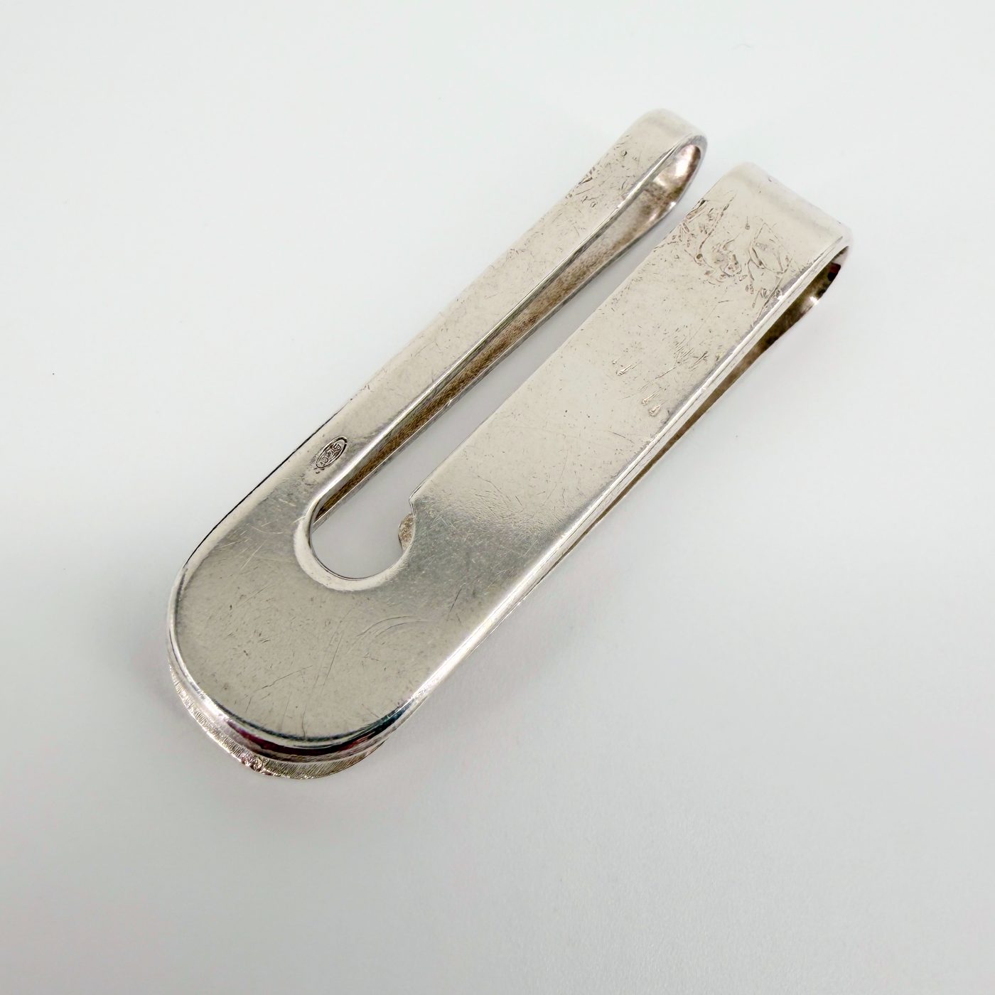 Vintage Sterling Silver 925 Money Clip - image 5