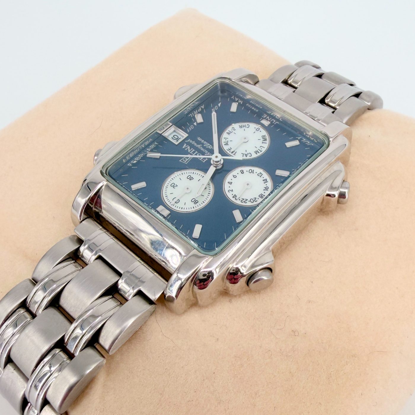 Festina 6561 Chronograph Wristwatch, Miyota 6W70, Box & Papers, 1998, Unworn - image 6