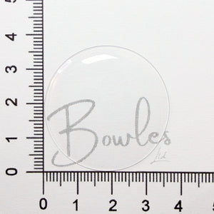 36.5mm Round Low Dome Mineral Glass Watch Crystal - Antique New Old Stock