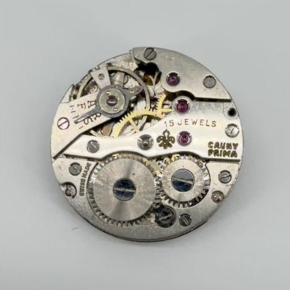 Felsa 722 “Cauny Prima” Watch Movement & Dial - 15 Jewel - Working