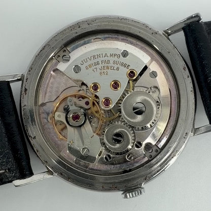 Vintage Juvenia Cal. 612 Watch - 17 Jewels - Swiss - c.1960s - Working